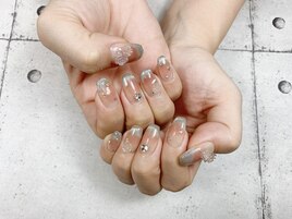 マグネットフレンチネイル