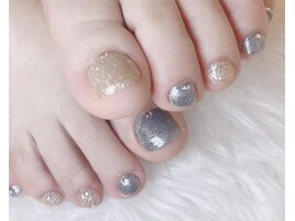 フット/ラメワンカラー2色