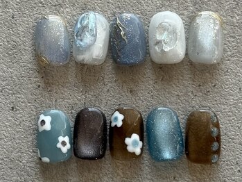 エールルーム 中目黒(aileroom)/爽やかレトロflower Blue