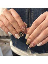 イベル 神戸三宮店(ibelu)/リボンネイル