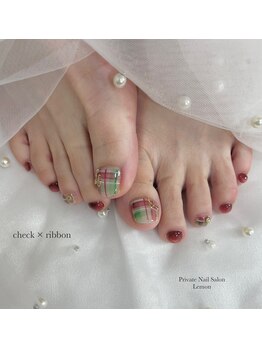 レモン(Lemon)/クリスマス×チェック