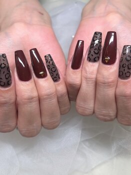 ナナネイル(7.Nail)/レオパードネイル
