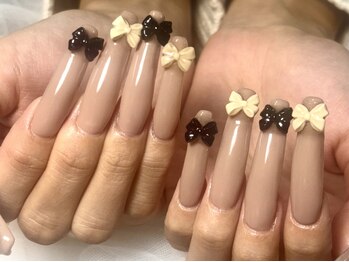 ジュリエット バイ モンネイル(Juliet by MONNAIL)の写真/【長さ出し1本400円◇10本までご対応◎】丁寧なケアでモチも抜群！指先をより美しく魅せたい方に☆