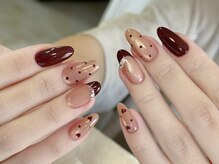 ネイルサロン トゥービー 御徒町上野(To Be)/バレンタインネイルデザイン