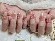 ミヤ(Miya)/透明感うるうるチークネイル