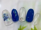 紫陽花ネイル☆6600円