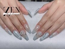 ゼン ネイル デザイン 池袋(ZEN NAIL DESIGN)/長さだしやり放題×つけ放題