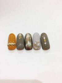 秋カラー×カラシ