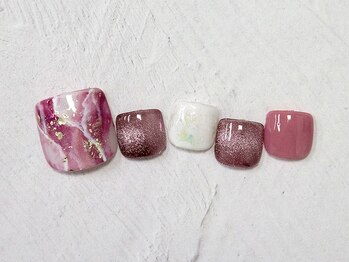 ディー ネイル アイラッシュ ヤバ(DEE nail×eyelash yaba)/A-295 フット90分アートフリー