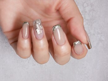 アーリーネイルズウィズアイラッシュ チャチャ小倉店(Early Nails With eyelash)の写真/【SNSで話題!!】豊富なカラ-と爪に優しい一層残し★シンプル×オトナ可愛いデザインで仕上がりの綺麗さも◎