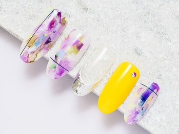 サロン カラフリー アシヤ(Salon Colorfulyy Ashiya)/蛍光インクアートデザイン