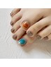 【Foot nail】フットお好きなアート2本付き☆ご新規様限定10%オフ