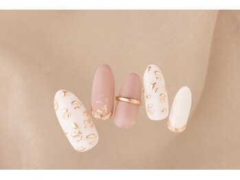 エムスラッシュネイル 本牧店(M SLASH)/アニマル柄×ミラーアート