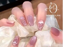 モアグラム 新宿東口店(More Glam)/ハートマグネットネイル