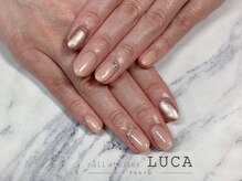 ネイルアトリエルカ(nail atelier LUCA)/M-921 大人スキンカラーネイル