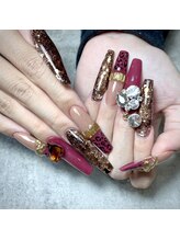 リノネイル(Lino Nail)/大人秋デザイン