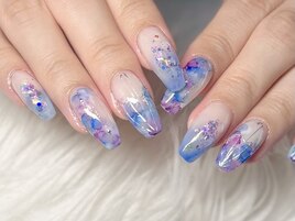 梅雨ネイル