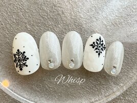 雪の結晶ネイル/11980円