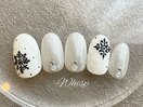 雪の結晶ネイル/11980円
