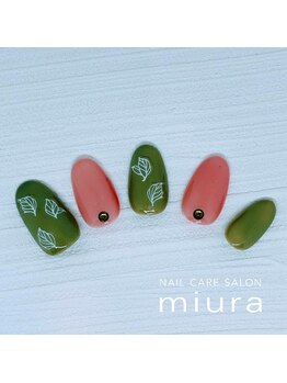 ネイルケアサロン ミウラ 井の頭通り店(miura)/4.5月定額アート