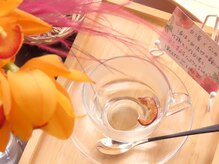 ウルプラス(Uru Plus)の雰囲気（ウェルカムドリンクです♪お白湯となつめで温活＆血流ケア！）