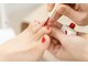 マニネイルケア 盛岡店(maninail CARE)の写真/角質ケア付ジェルメニュークーポンも◎トレンドアートのジェルネイルからケアのみも対応♪