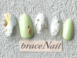 グリーン×ホワイト