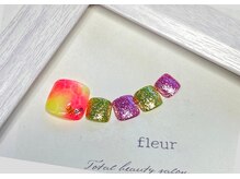 トータル ビューティ サロン フルール(Total Beauty Salon FLEUR)/フットネイルDコース11000円