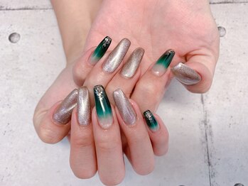 ネイル ビューティーマジック 葛西本店/ロングマグネットネイル