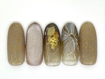 ネイルサロン ドレス(Nail Salon Dress)/11番　2024秋デザインコンテスト