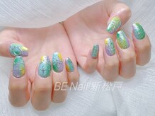 ビーネイル 新松戸(BE NAIL)/めっちゃ可愛いデザイン