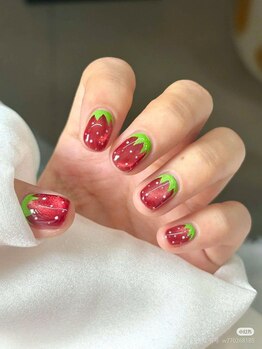 ヘブン ネイル 鶯谷(HEAVEN Nail)/やさしくてキュートなデザイン