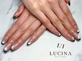 H-773大人マグ×フレンチネイル
