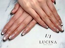 H-773大人マグ×フレンチネイル