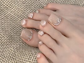 贅沢　ゴージャスフットネイル