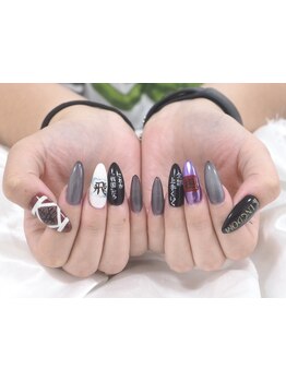 手描きアートが得意なサロン