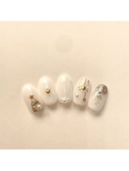 Nail & Eye Basic 川越店【パラジェル/フィルイン/ネイルスクール併設店】/マンスリー定額トレンドデザイン