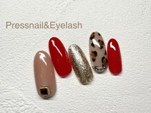 プレス ネイルアンドアイラッシュ(PRESS NAIL&EYELASH)/【ハンド】定額※オフ込￥9800
