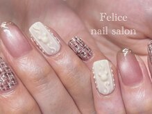 フェリーチェ(Felice)/ニット/ツイード/マグネット