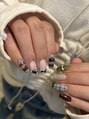 ネイルサロンマーチ 泡瀬店(MARCH)&nbsp;myネイルは個性派ガーリー多め.*