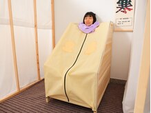 中国漢方薫愈サロンの雰囲気（漢方の力で蒸します）