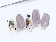 ツメトトノウ/新作！秋冬の塗りかけネイル♪