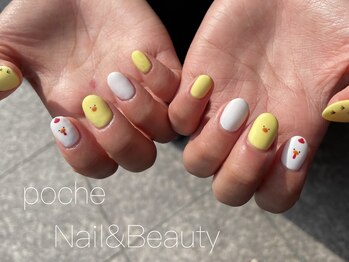 ア―ジュポシェフリル 天神西通り店(age poche Frill)/マットネイル