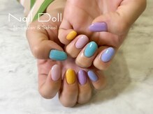 ネイルドール(Nail Doll)/カラフルネイル