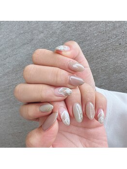 アールドヴィーヴル 富山(Ar de vivre)/大理石ネイル