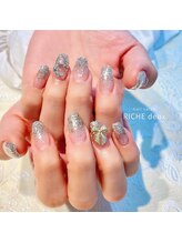 リッシュ ドゥ(RICHE deux)/クリスマスゴールドラメ