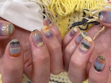 アイネイルズ 天神今泉店(I-nails)/ニュアンスボーダーネイル