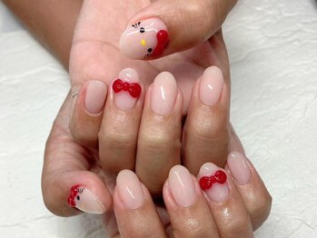 ビューティービースト フォー ネイルアンドアイラッシュ 松浜店(beauty:beast)/キティちゃん流行中☆