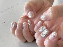 ミーム(meme)/持ち込みキラキラネイル