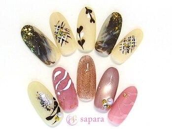 津田沼ネイルサロン サパラ(sapara)/プラチナ定額☆￥6,899　100種☆